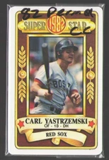 1982 Perma-Graphic Superstar - BOSTON RED SOX Team Set