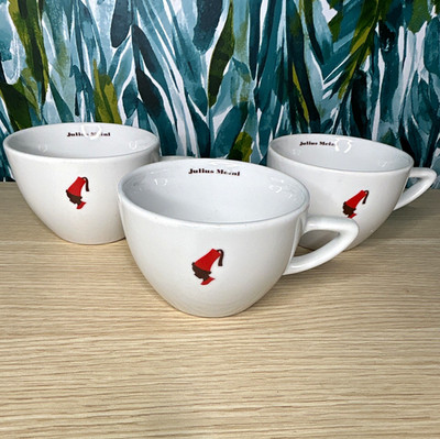 Julius Meinl Wien 1862 Coffee Cups - Multicolored Classic Logo Heritage Line (3)