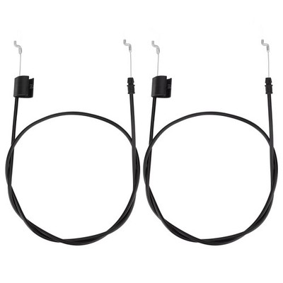 2Pcs New Engine Brake Zone Control Cable 156581 156577 For Craftsman Lawn Mower