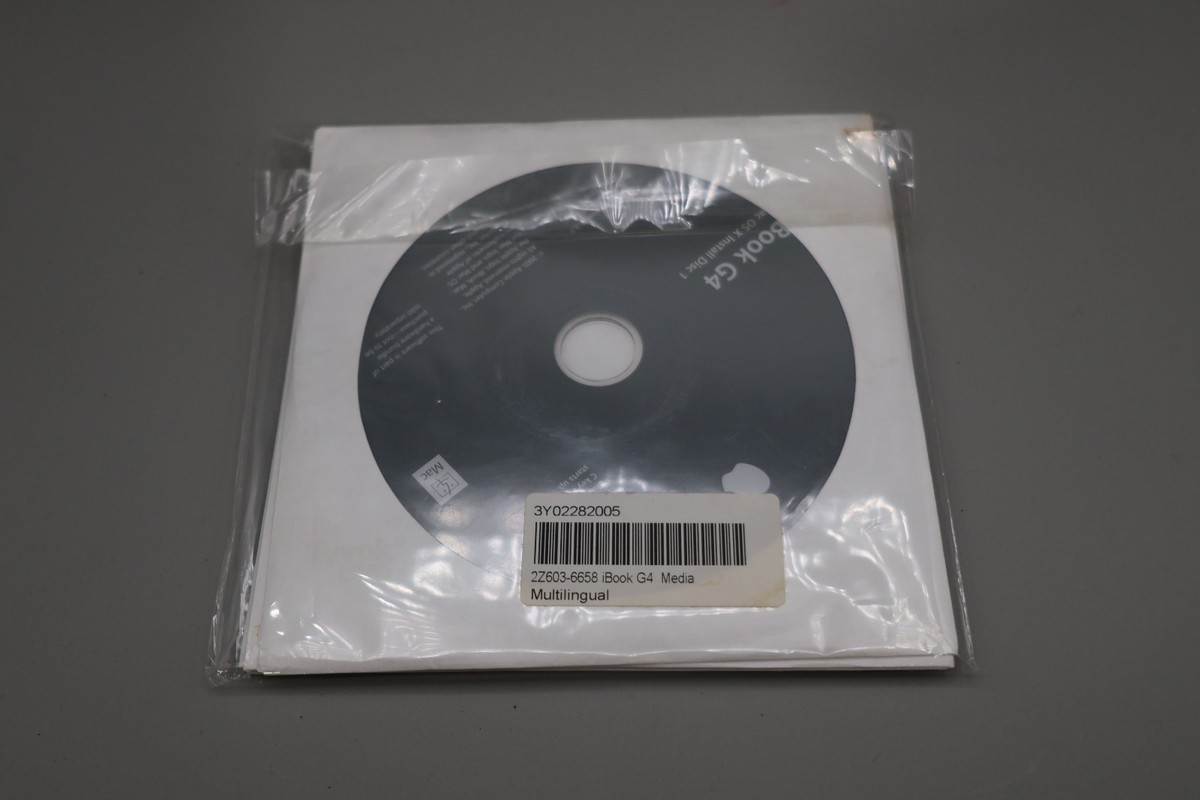 Apple iBook G4 Mac OS Discs Install Disc SET Additional Software