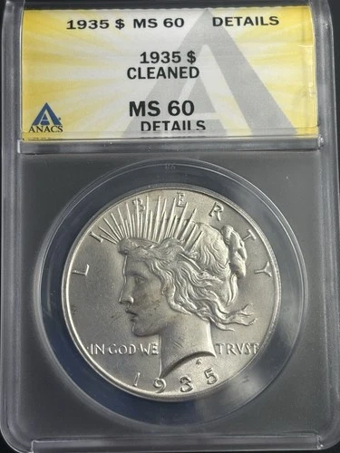 1935 Peace Dollar — photo from the most recent tracked eBay sale