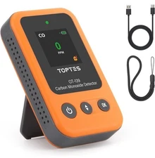 TOPTES OT-139 Portable Carbon Monoxide Detector