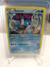Suicune 20/101 Non-Holo Rare Plasma Blast Pokemon Card Lp