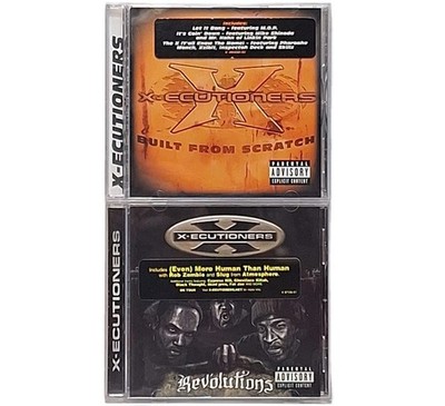 X-Ecutioners CD Lot Of 2 Excellent Ex Rare OOP Tested Fast Shipping 