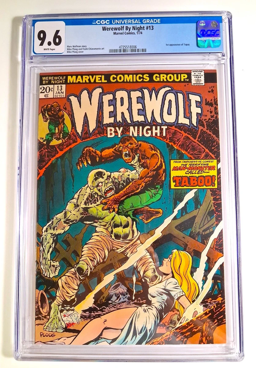 セール！！　アメコミリーフ Werewolf By Night #33 CGC Werewolf by Night Certified Guaranty Company (CGC) Comics, Graphic