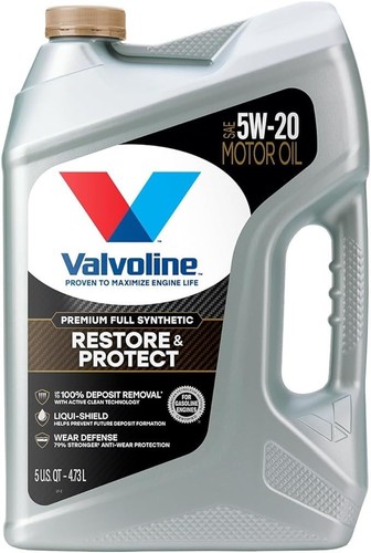 Valvoline 904562, One 5W20 Motor Oil Restore & Protect 5 Quart Bottle Performanc - Picture 3 of 10