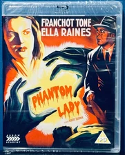 Phantom Lady (1944) Arrow Academy Region-free Blu-ray Robert Siodmak Ella Raines