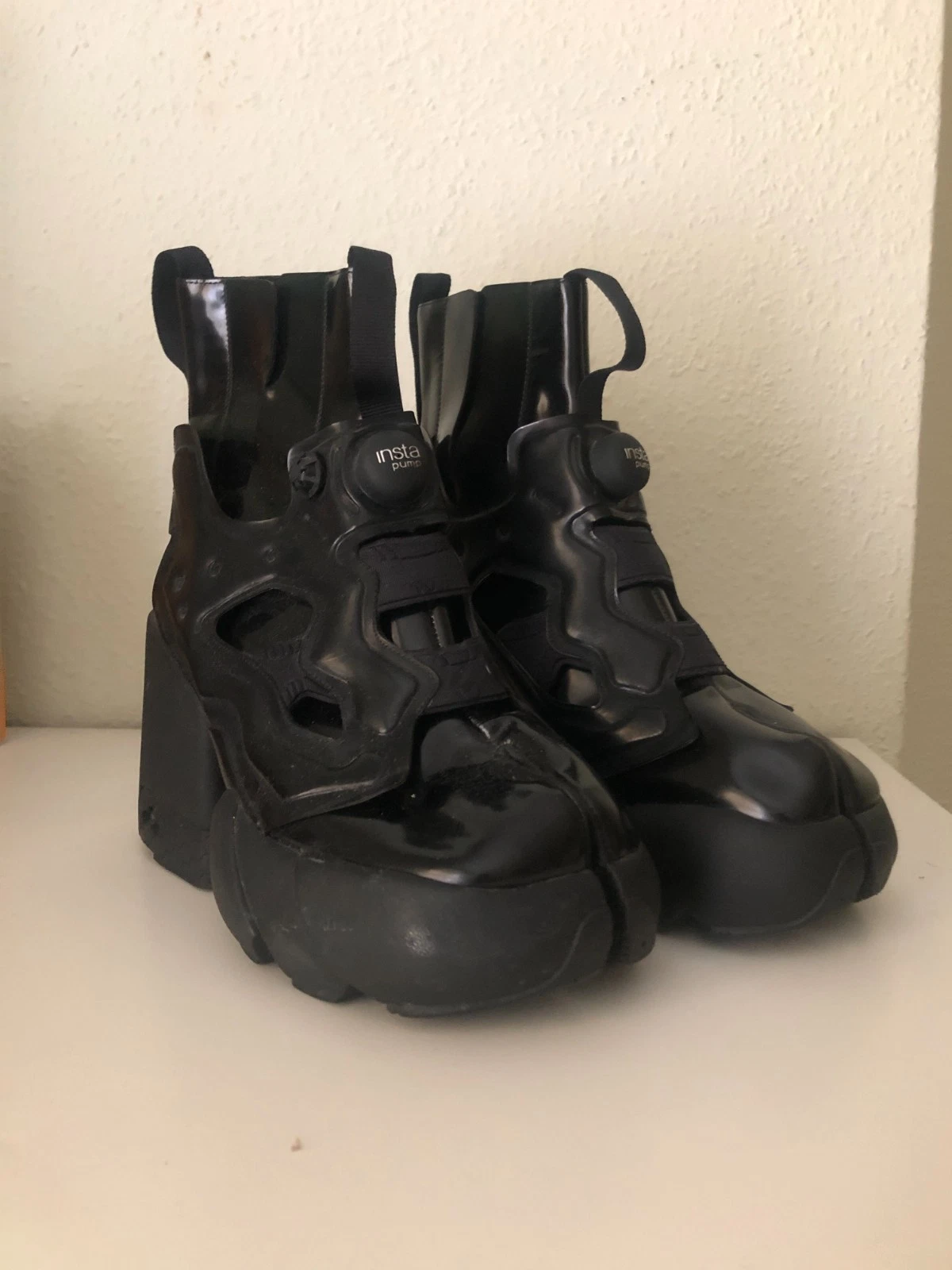 Reebok Maison Margiela x Tabi InstaPump Fury Black Size EU 38 US 7.5