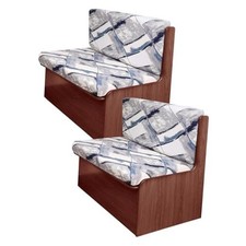 RV Dinette Cushion Covers - Stretch Camper 2 Bench Cover  2 Backrest Cover B3