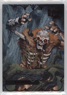 2023 Fleer Ultra Midnight Sons Red /100 Meatmarket by Paskal Millet #58 Auto c6z