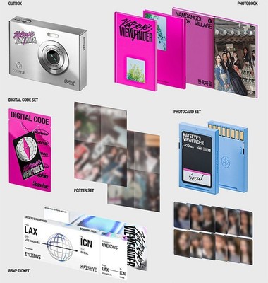 KATSEYE KATSEYE'S VIEWFINDER IN SEOUL/Digital Code+Book+2 Poster+