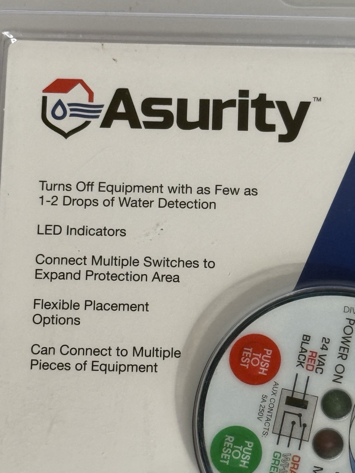 Diversitech Wet Switch Flood Detector WS-1