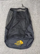 The North Face Cat Walk Large Black Mesh Nylon Drawstring Laundry Gear Bag