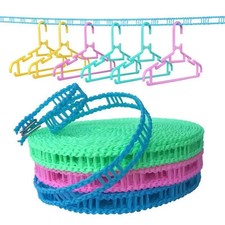 Portable Anti-skid Windproof Clothesline Fence-type Windproof Clothesline