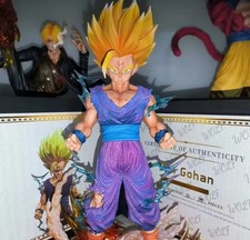 28cm Dragon Ball Z Gk Gohan Sun Super Saiyan 2 Scene Collectible Figures 