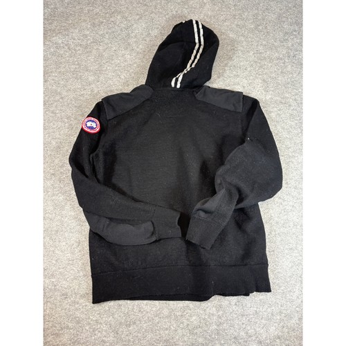 Canada Goose Arctic Program Hoodie Sweater Youth XL Black Pullover Streetwear - Picture 13 of 14