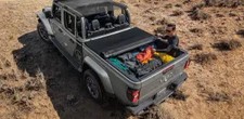2020-2026 Jeep Gladiator Soft Roll-up Tonneau Cover Kit Genuine Mopar 82216373ab 2020-2026 Jeep Gladiator Soft Roll-up Tonneau Cover Kit Genuine Mopar 82216373ab