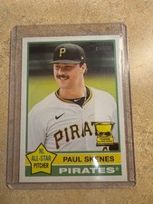 2025 Topps Heritage Chrome Paul Skenes Rookie Cup  #60 NL All-Star Pitcher