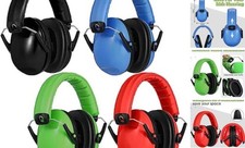 4 Pcs Kids Ear Protection Nrr 28db Safety Earmuffs Hearing Multicolor