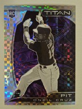 2022 Panini Chronicles - Titan Oneil Cruz #3 Building Blocks Prizm (RC)