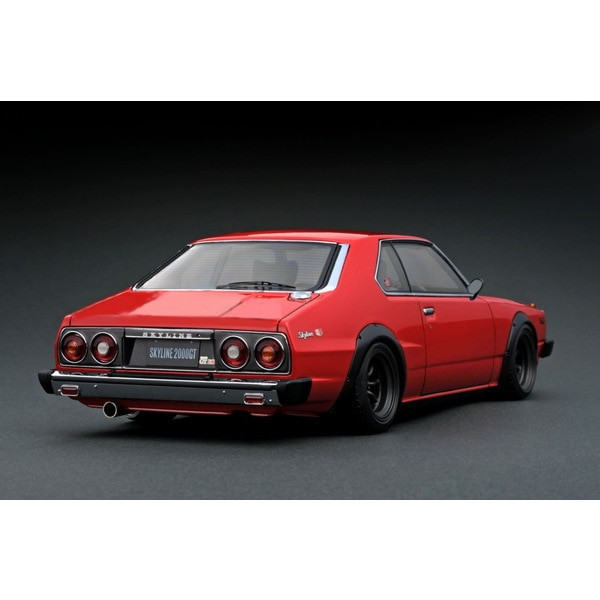 Ig3467 1/18 Nissan Skyline 2000 Gt-Es C210 Red Resin Cast