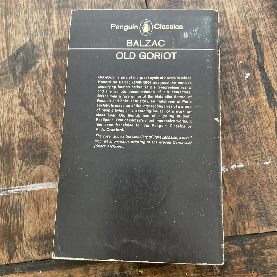 Old Goriot by Honore de Balzac (1966 Paperback) - image 2 of 4