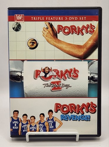 Porky's Triple Feature 3-DVD Set (Fox DVD) Porkys~Porkys 2~Porkys Revenge