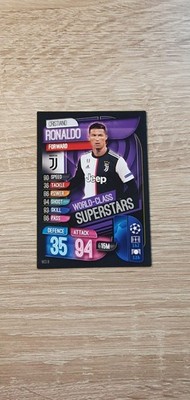 Topps Match Attax Champions League 19/20 Christiano Ronaldo WCI 8 World-Class