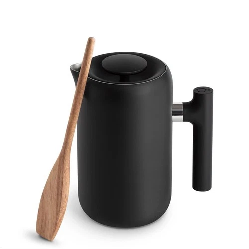 Fellow Clara French Press Coffee Maker Vacuum Insulated- Matte Black
