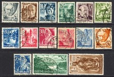 Germany / Allied Occupation / Rhine-Palatinate / 1947 SG.FR1-FR15 F/U