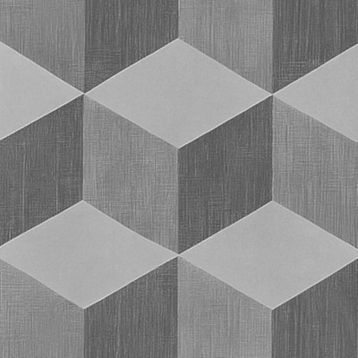 3D illusion geo Monochromatic gray geometric optical cube square Wallpaper 3-D
