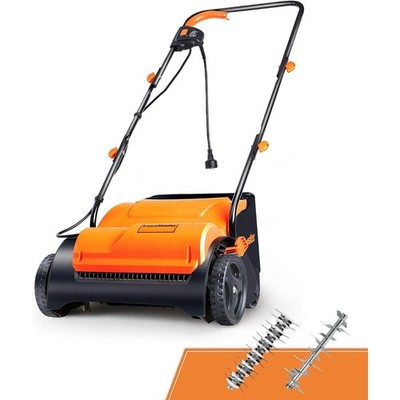 Scarifier and Dethatcher 13-Inch 12AMP Corded Electric Yard Power Tool