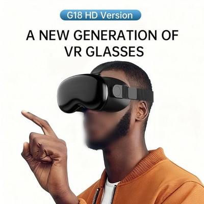 Für Smartphone VR Headset mit Stoff Ledermaske - 98 Grad FOV Comfort Fit