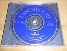 The Print Shop Ensemble III PC CD-ROM Broderbund Software 1996 Windows 95/3.1