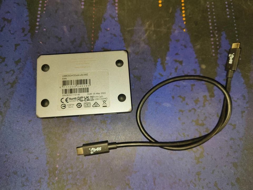 Base SOHO CalDigit USB-C 10Gb/s - Hasta 4K 60Hz, HDMI 2.0b, DisplayPort 1.4,... Foto 2 de 4