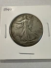 1940 -P 50C Walking Liberty Half Dollar A favorite Coin For Many Collectors