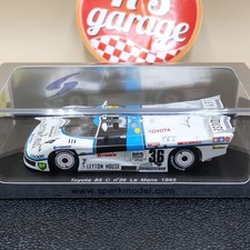Spark Toyota 85c Tom's Team N 36 12th 24h Le Mans 1985 S.nakajima M.sekiya K.hoshino 1:43 S2350