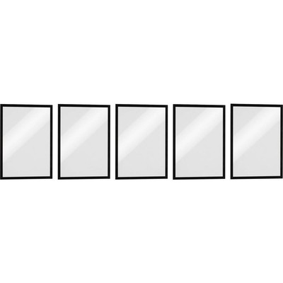 5er Multipack Durable 486901 DURAFRAME MAGNETIC A4 - 4869 Magnetrahmen DIN A4