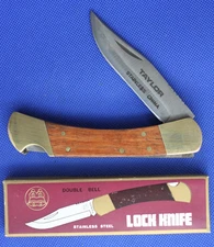 Vintage Taylor Double Bell Lockblade #S81, NOS, NIB