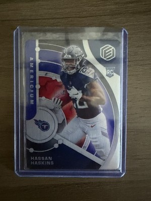 2022 Panini Elements - Hassan Haskins #118 Americium /95 (RC)