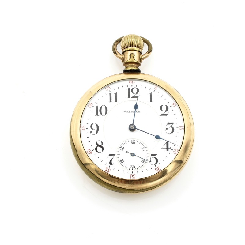 1907 Waltham 18s 23j Grade Vanguard Model 1892 Mens Pocket Watch #WB5718-3