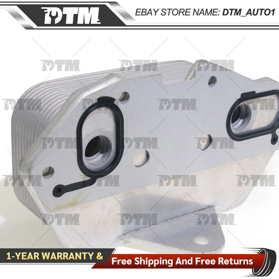 MAHLE Engine Oil Cooler with 06E117021G For Audi A5 A6 Q5 A4 A7 A8 Q7 S4 S5 - Image 4 of 4