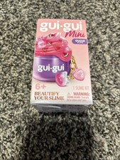 Gui-Gui Mini Slime Jar Keychain CLEAR Pack