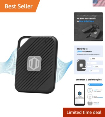 Secure Offline Password Keeper: 1000 Credential Bluetooth Drive with Autofill