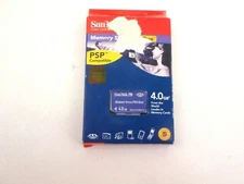  MEMORY STICK PRO DUO SANDISK PSP SDMSPD-4096-P60 4GB PLAYSTATION PORTABLE