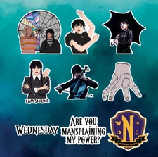 9 Wednesday Stickers