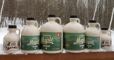 Pure Vermont Maple Syrup-Quart-Grade A-Dark Amber-Robust-Award Winning