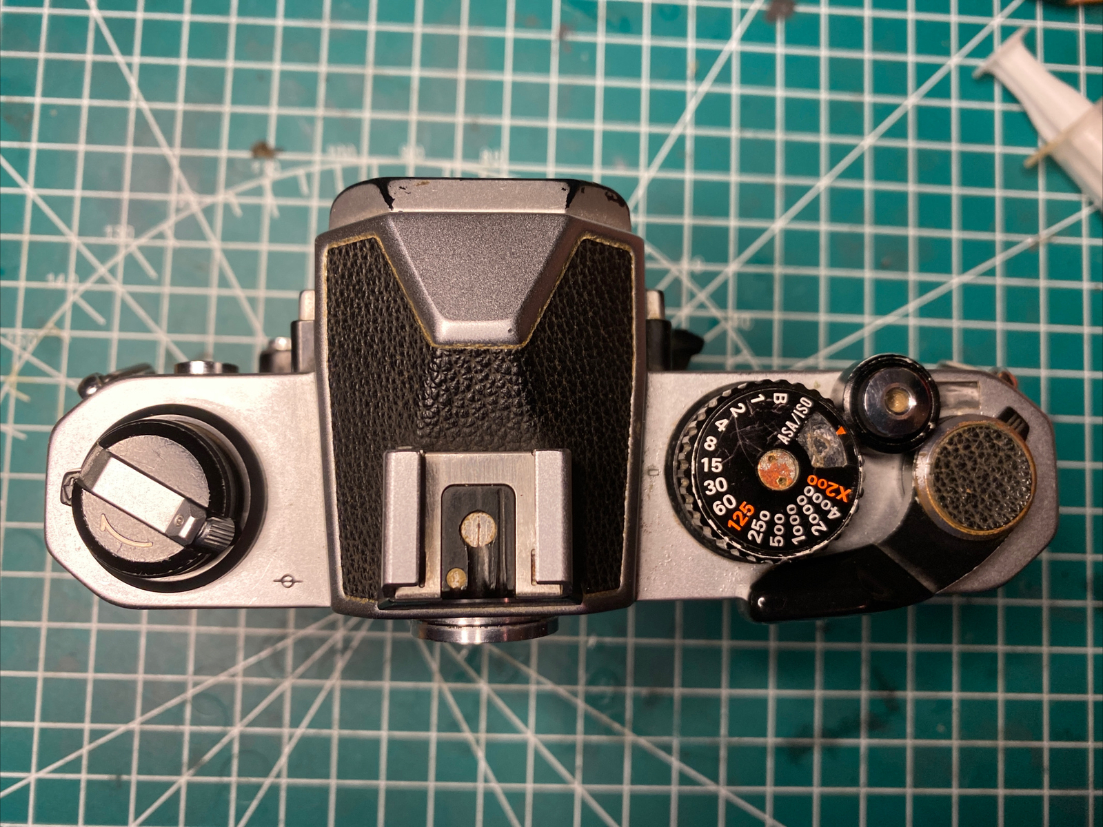 Nikon FM2N SLR Film Camera Body FM2N Chrome semi functional