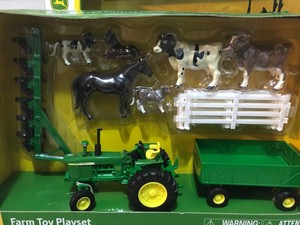 john deere farm toy playset