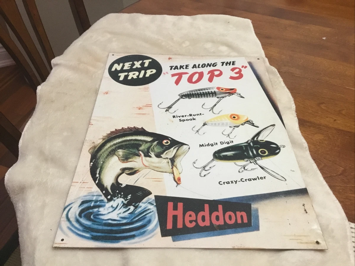 Moulinet Pêche Vintage Heddon Lone Eagle 205 – Niveau à Enrouler – USA 1936 – Collection